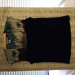 M Unique sexy sheer stretchy top